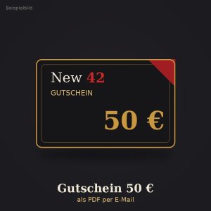 Gutschein 50 € – PDF per E-Mail